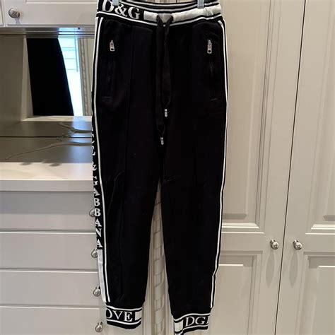 dolce gabbana tracksuit|dolce and gabbana joggers.